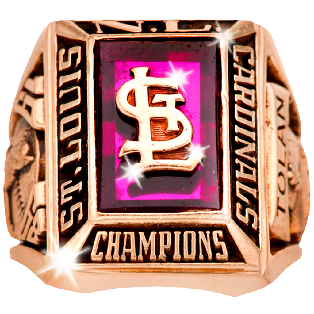 1968 St. Louis Cardinals National League Championship Ring