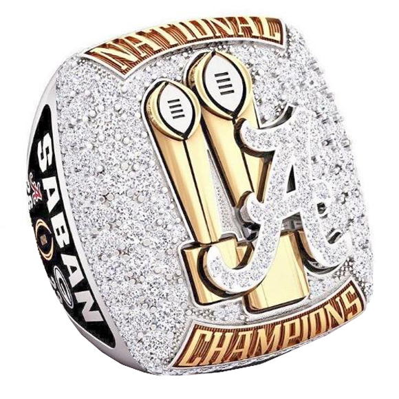 2017 Alabama Crimson Tide NCAA National Championship Ring