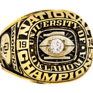 1975 University of Oklahoma national Championship Ring.